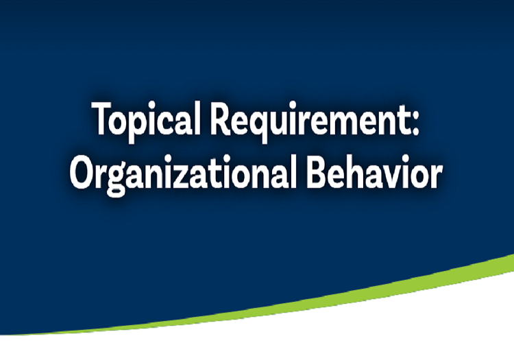 IIA webinar - New Topical Requirement: Organizational Behavior, 06.08.2025.